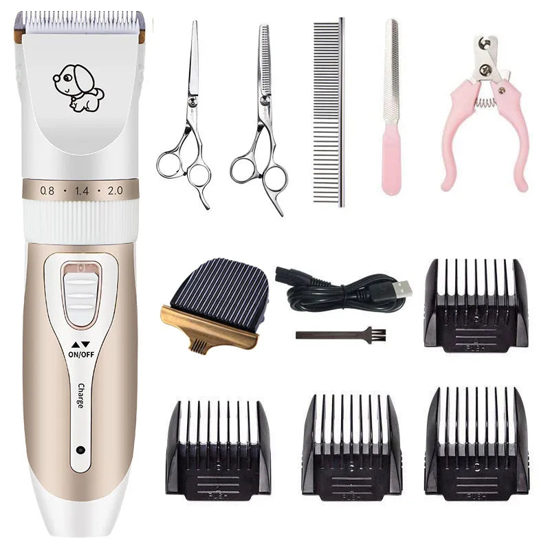 Cordless Rechargeable Professional Pet Clippers