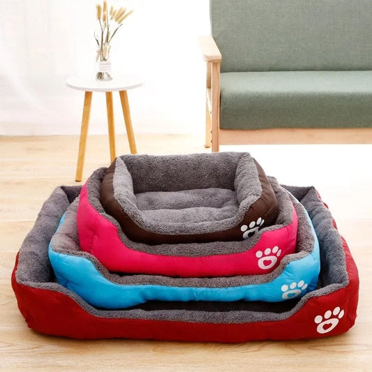 Soft Fleece Nest Dog Bed